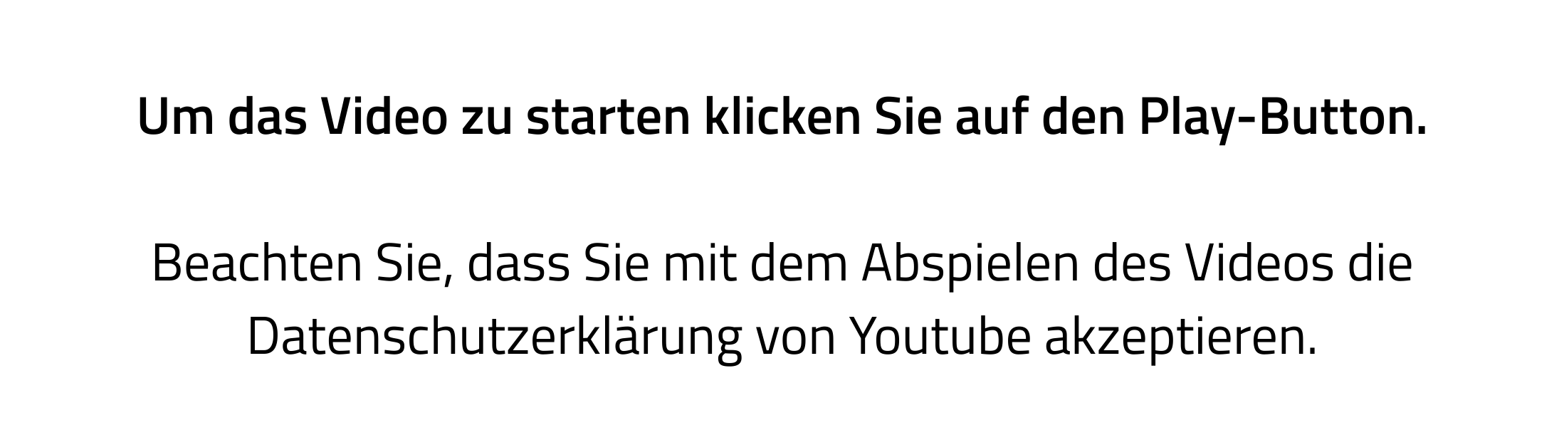 Platzhalter Video