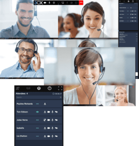 Abbildung 3CX Webmeeting